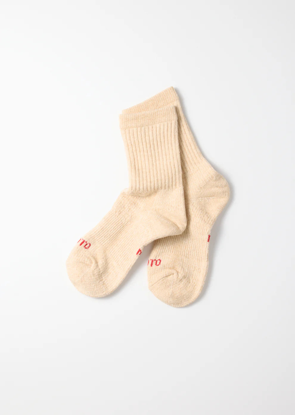 RoToTo DOUBLE FACE MINI CREW SOCKS ”ORGANIC COTTON”