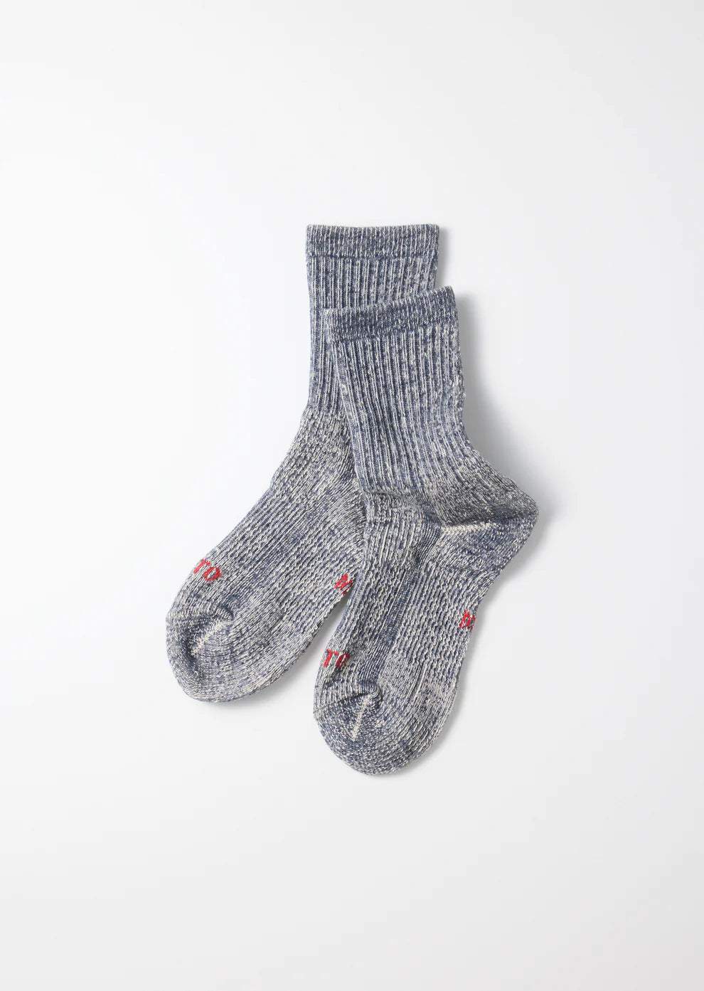 RoToTo DOUBLE FACE MINI CREW SOCKS ”ORGANIC COTTON”