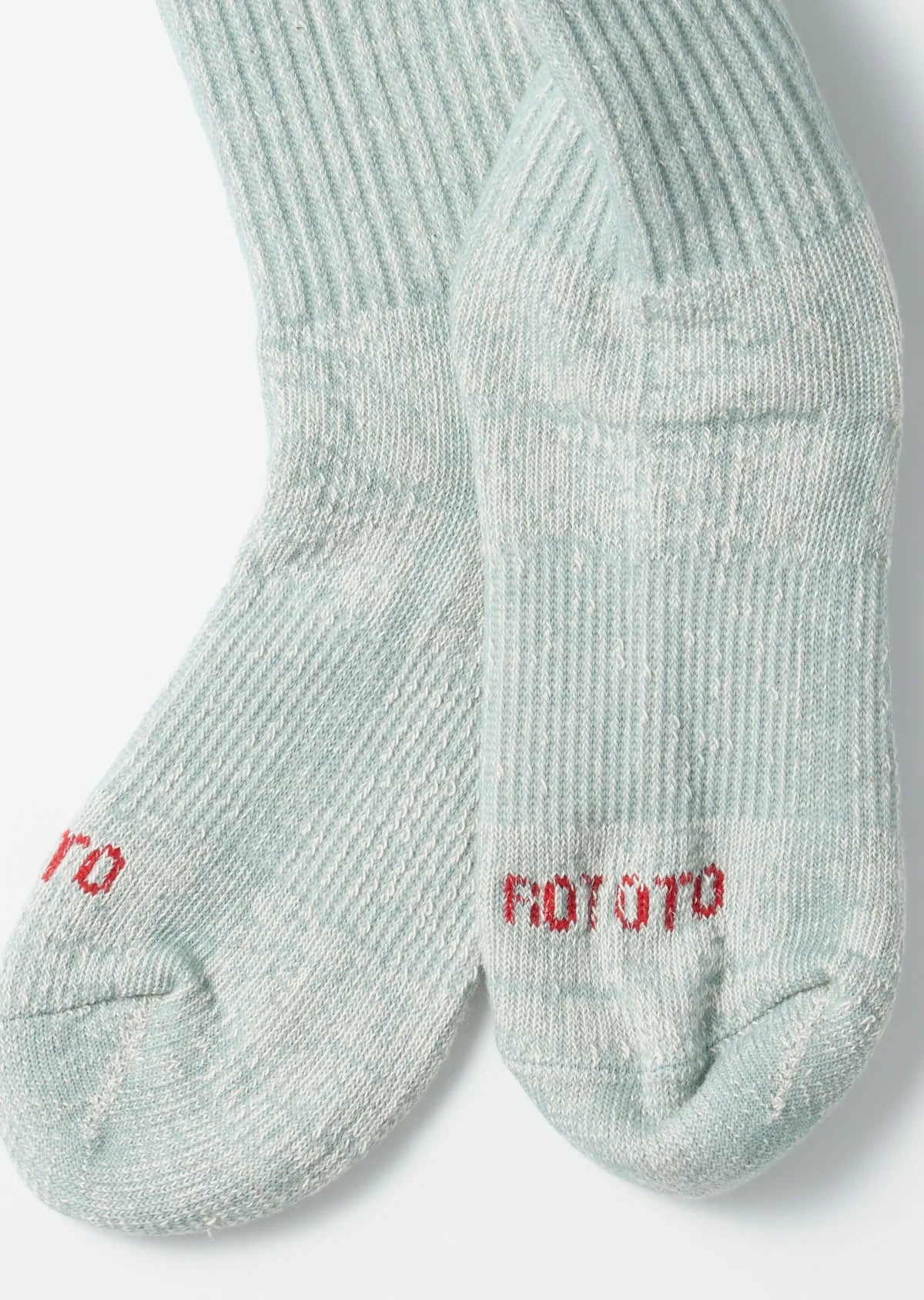 RoToTo DOUBLE FACE MINI CREW SOCKS ”ORGANIC COTTON”