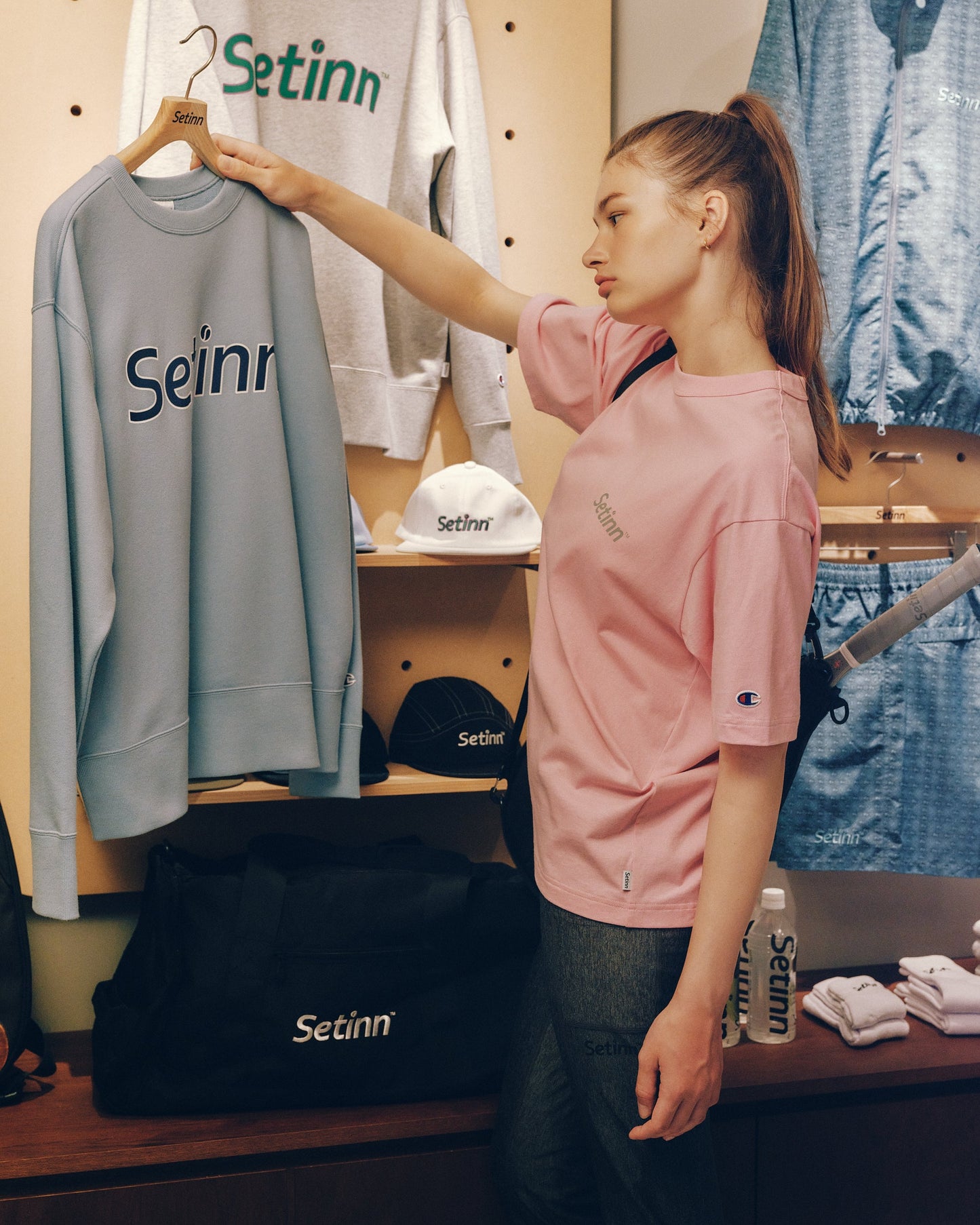 Setinn x Champion Puzzle Tee