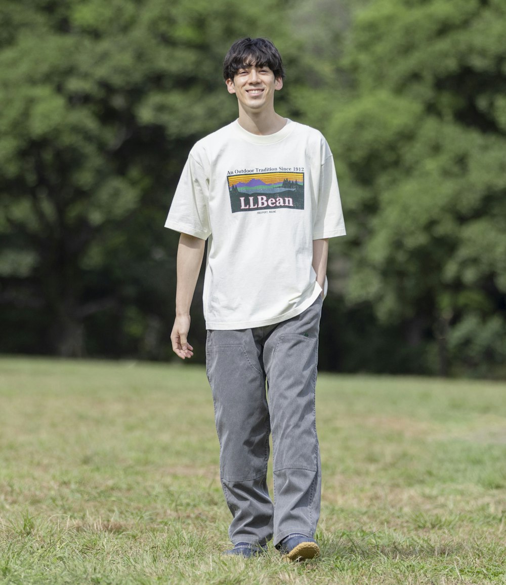 L.L.Bean JAPAN EDITION Morrill Short-Sleeve Katahdin Logo Tee