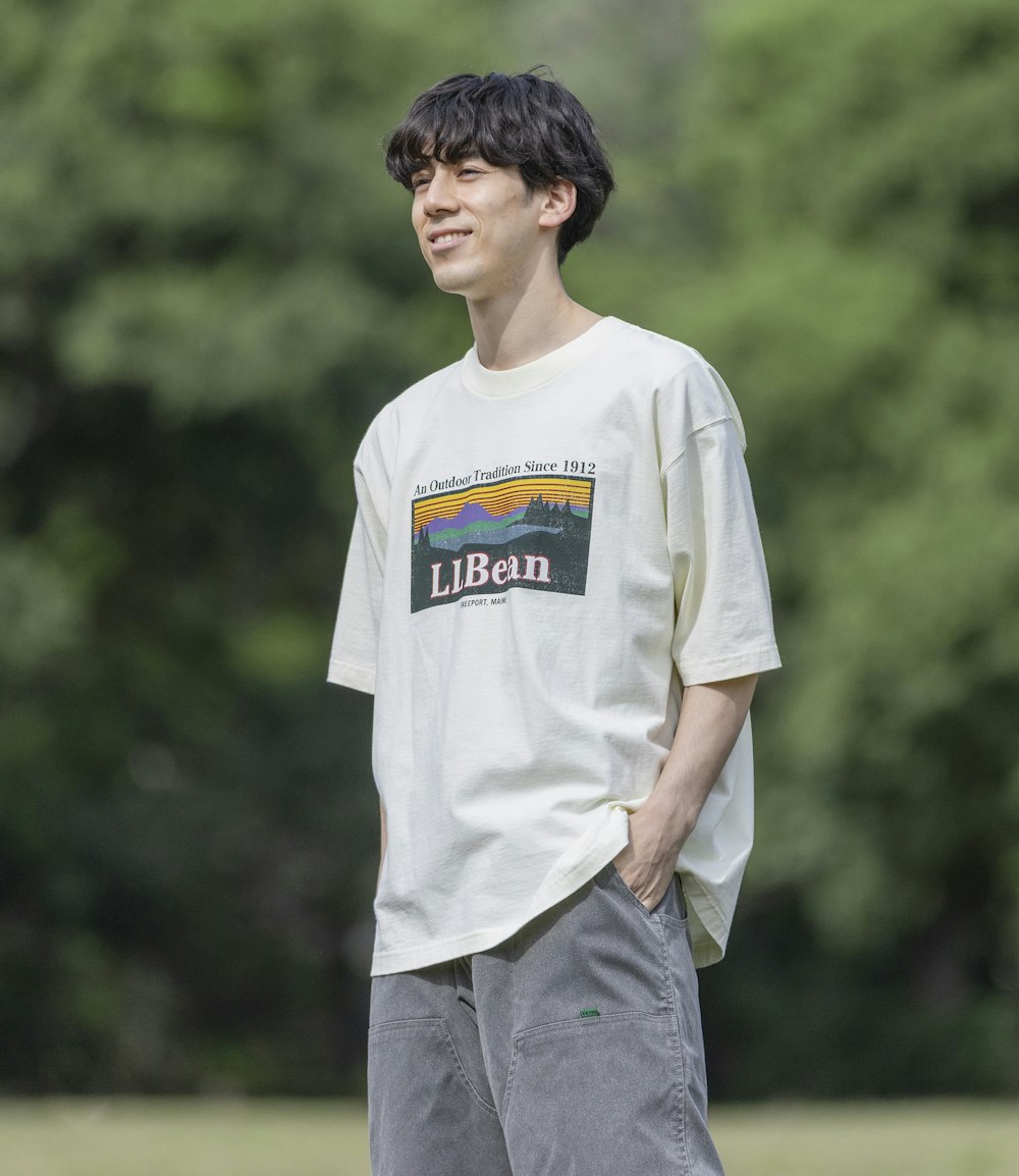 L.L.Bean JAPAN EDITION Morrill Short-Sleeve Katahdin Logo Tee