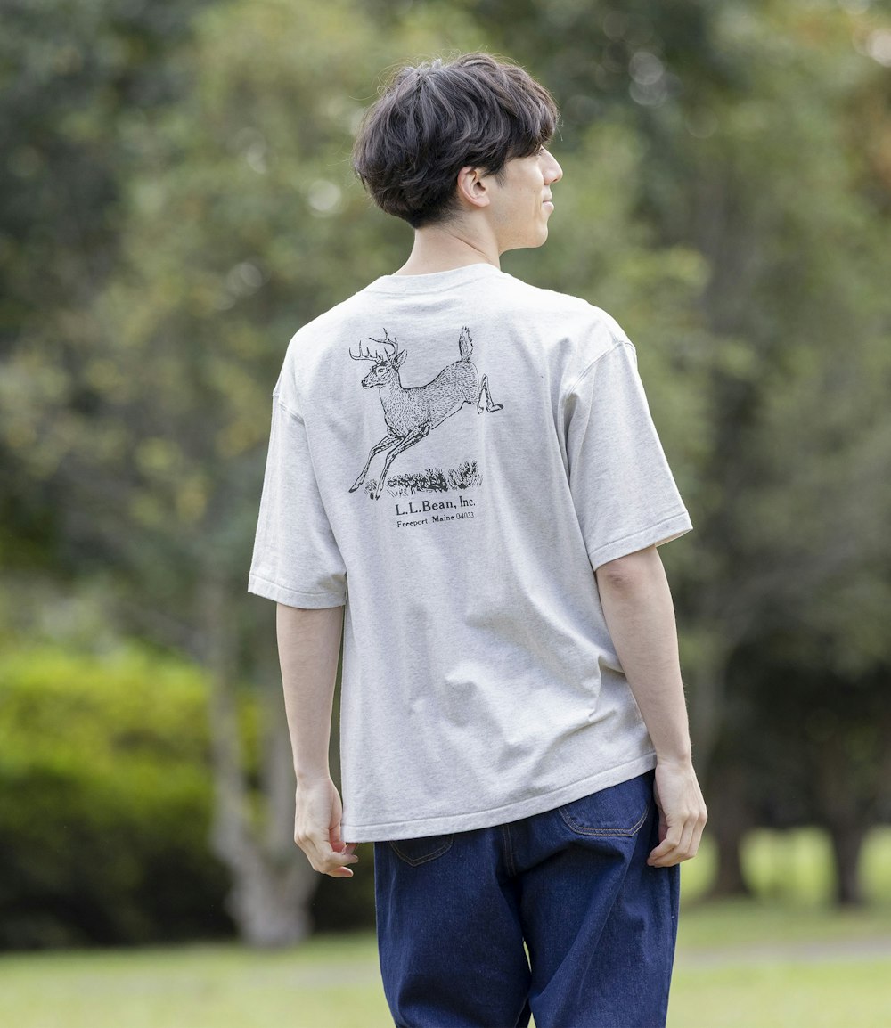 L.L.Bean JAPAN EDITION Morrill Short-Sleeve Animal Graphic Tee