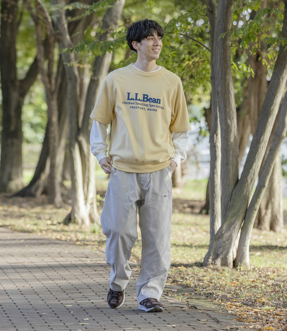 L.L.Bean JAPAN EDITION Portage Short-Sleeve Sweatshirt