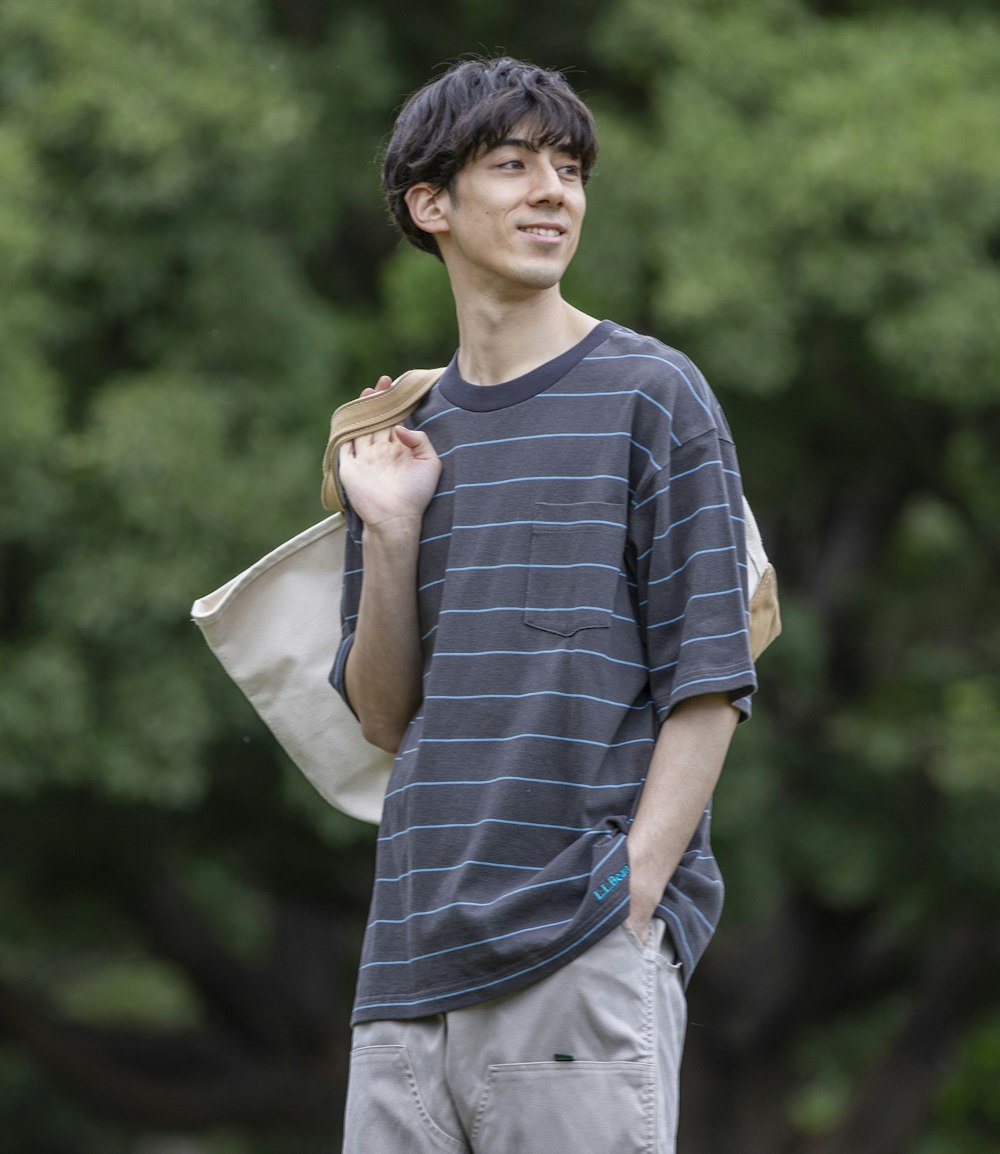 L.L.Bean JAPAN EDITION Union Short-Sleeve Striped Tee