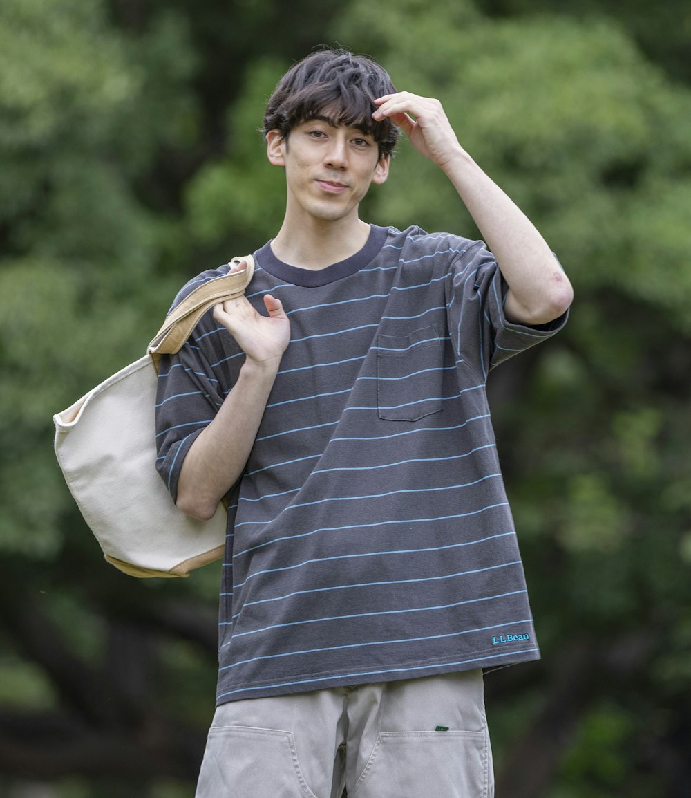 L.L.Bean JAPAN EDITION Union Short-Sleeve Striped Tee