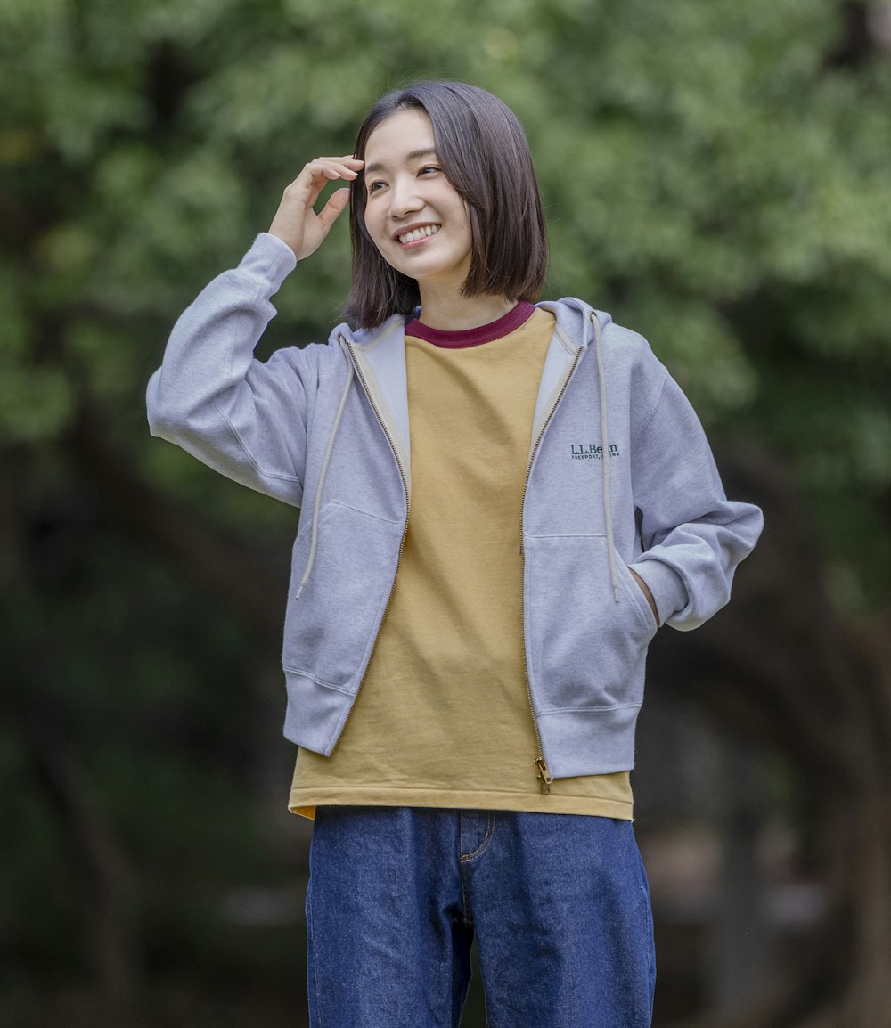 L.L.Bean JAPAN EDITION Women's Portage Full-Zip Hooded Sweatshirt
