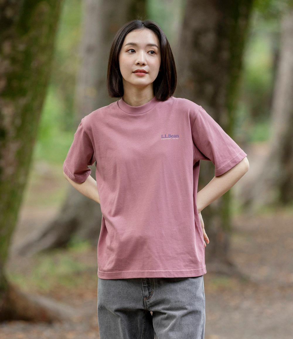 L.L.Bean JAPAN EDITION Women's Morrill Back Katahdin Short-Sleeve Tee