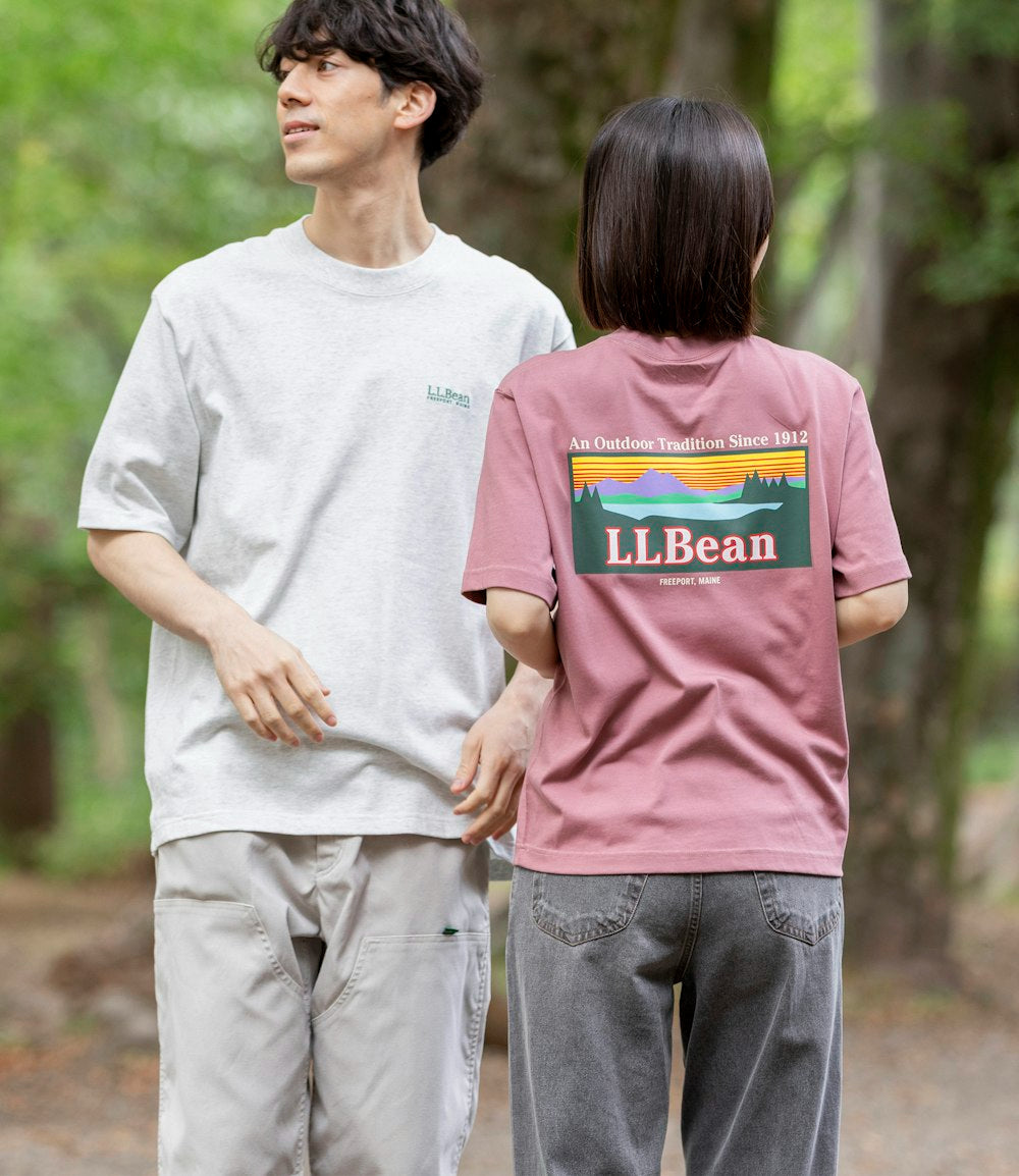 L.L.Bean JAPAN EDITION Women's Morrill Back Katahdin Short-Sleeve Tee