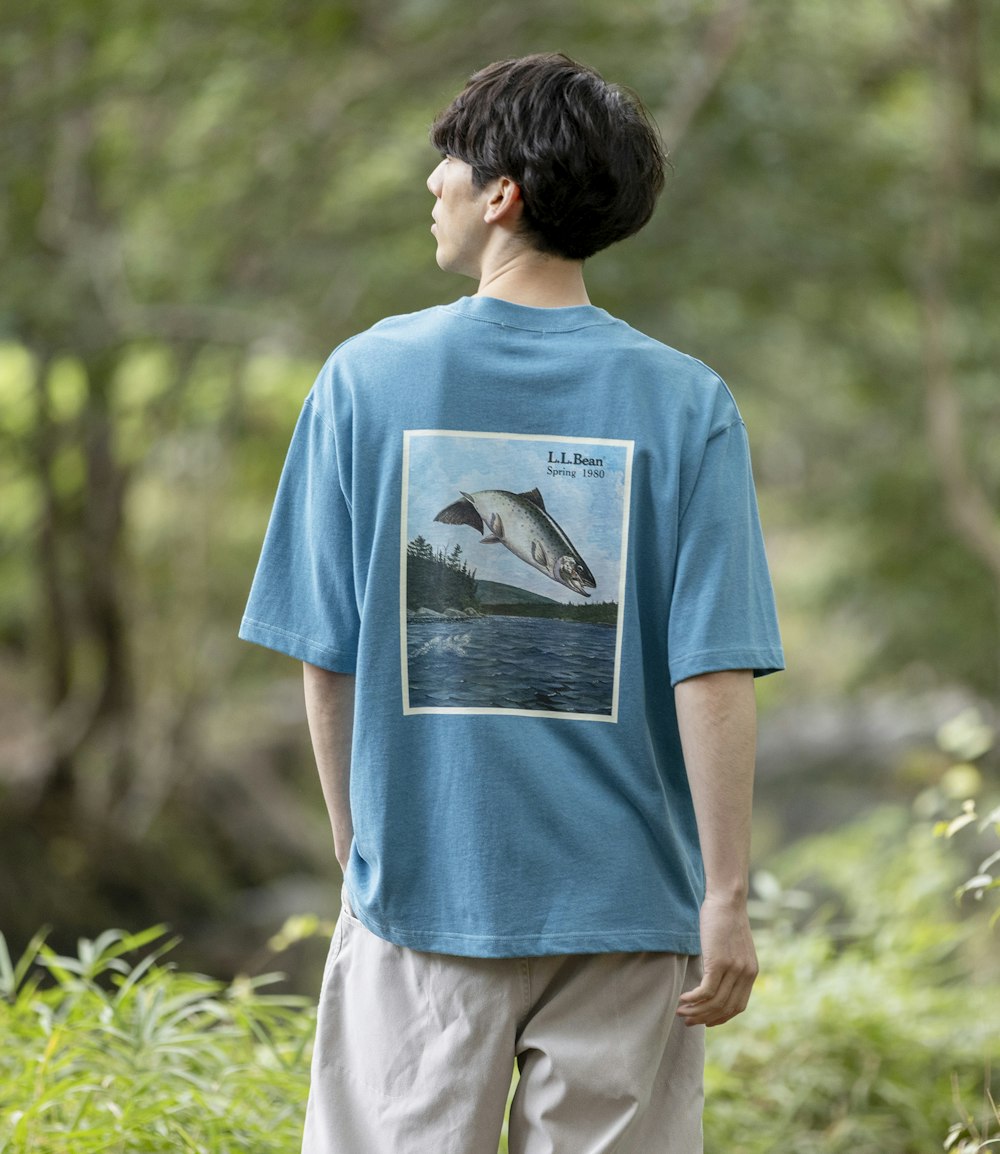 L.L.Bean JAPAN EDITION Bean's 1980 Short-Sleeve Catalog Trout Tee