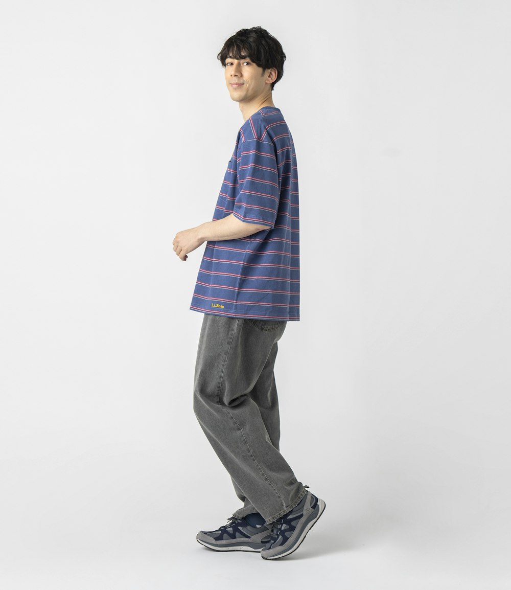 L.L.Bean JAPAN EDITION Union Short-Sleeve Striped Tee