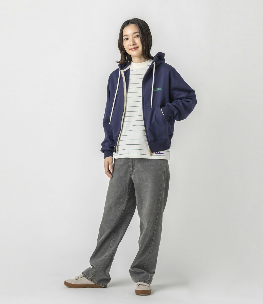 L.L.Bean JAPAN EDITION Women's Portage Full-Zip Hooded Sweatshirt