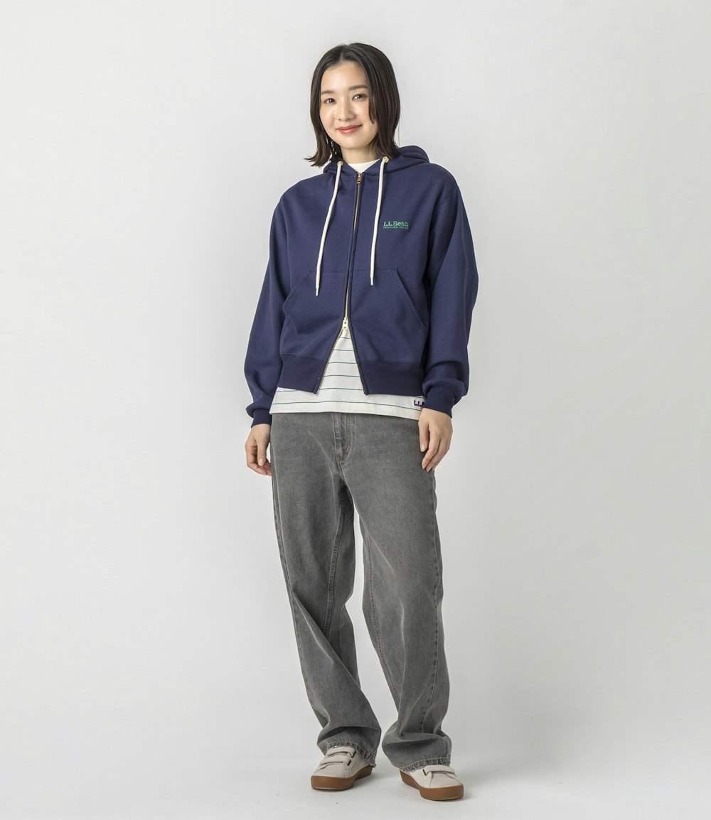 L.L.Bean JAPAN EDITION Women's Portage Full-Zip Hooded Sweatshirt