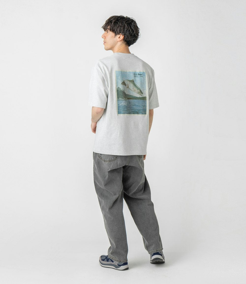 L.L.Bean JAPAN EDITION Bean's 1980 Short-Sleeve Catalog Trout Tee