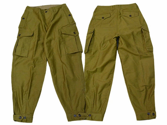 FREEWHEELERS GROUND CREW TROUSERS MILITARY MOLESKIN