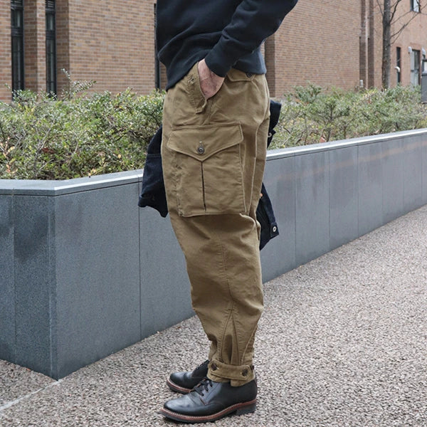 FREEWHEELERS GROUND CREW TROUSERS MILITARY MOLESKIN