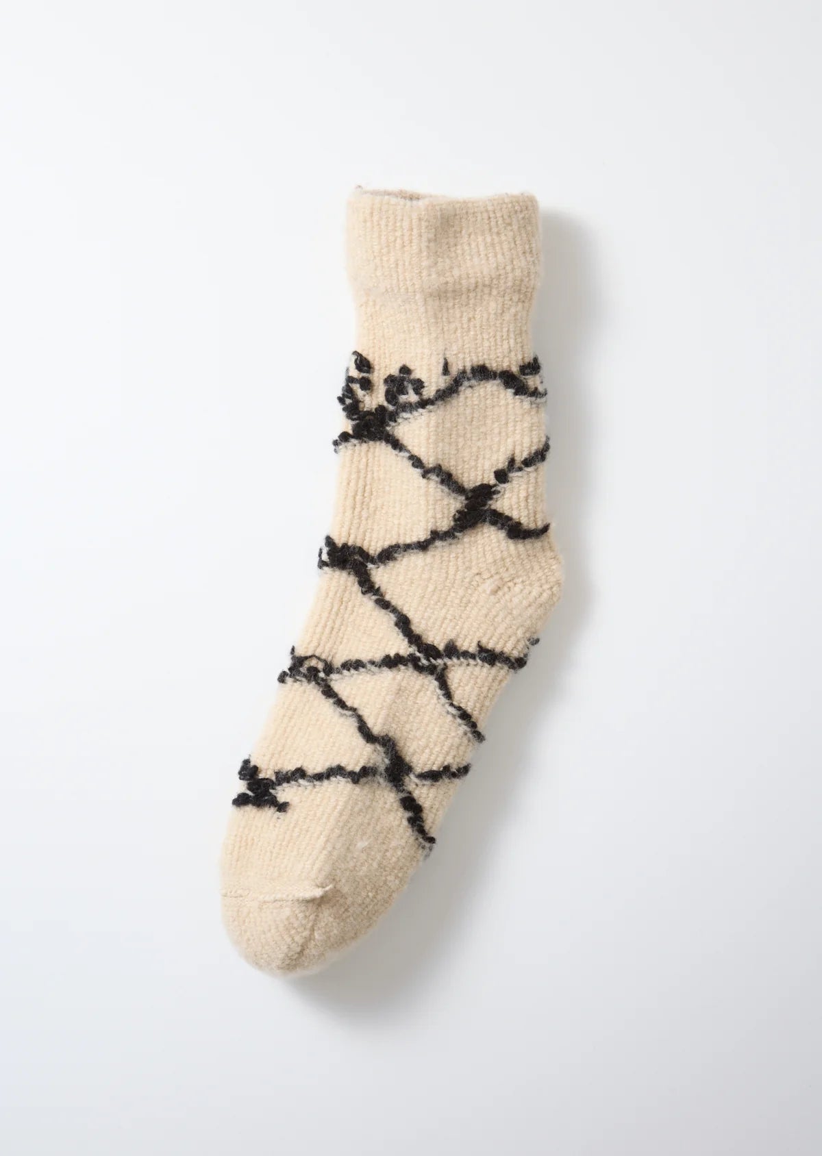 RoToTo MERINO LAMBS WOOL ROOM SOCKS ”BENIOUARAIN”