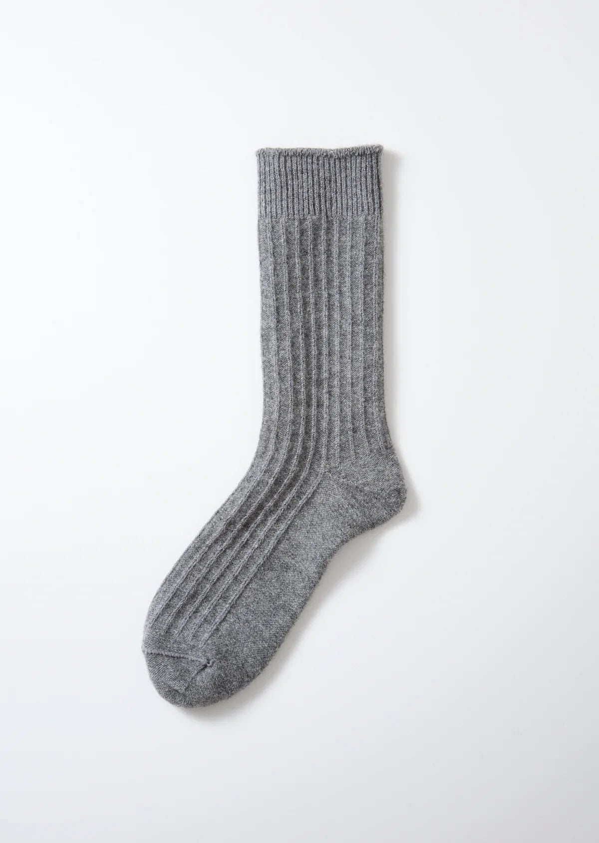 RoToTo COTTON WOOL RIBBED CREW SOCKS
