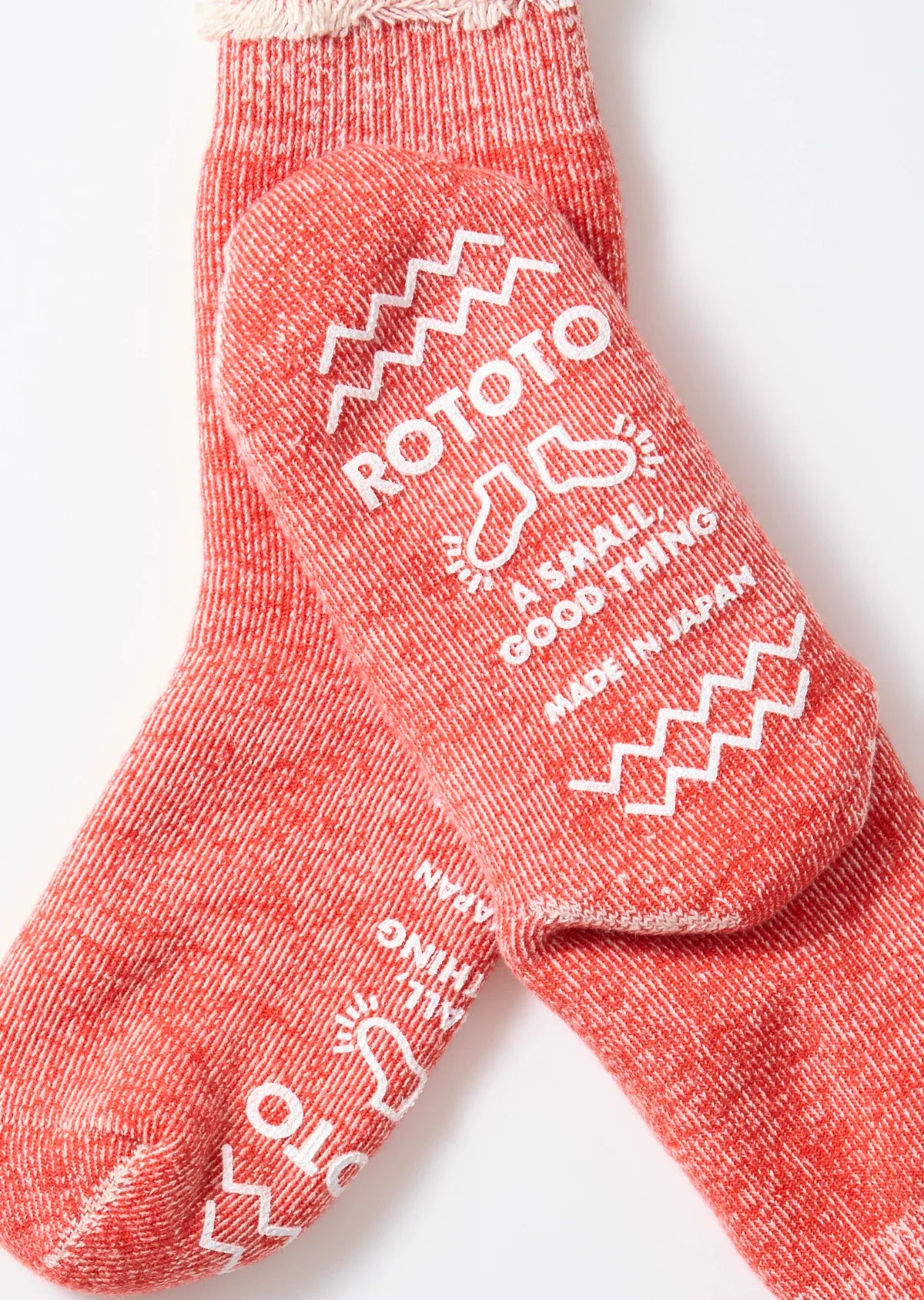 RoToTo DOUBLE FACE ROOM SOCKS "SHAGGY PILE"
