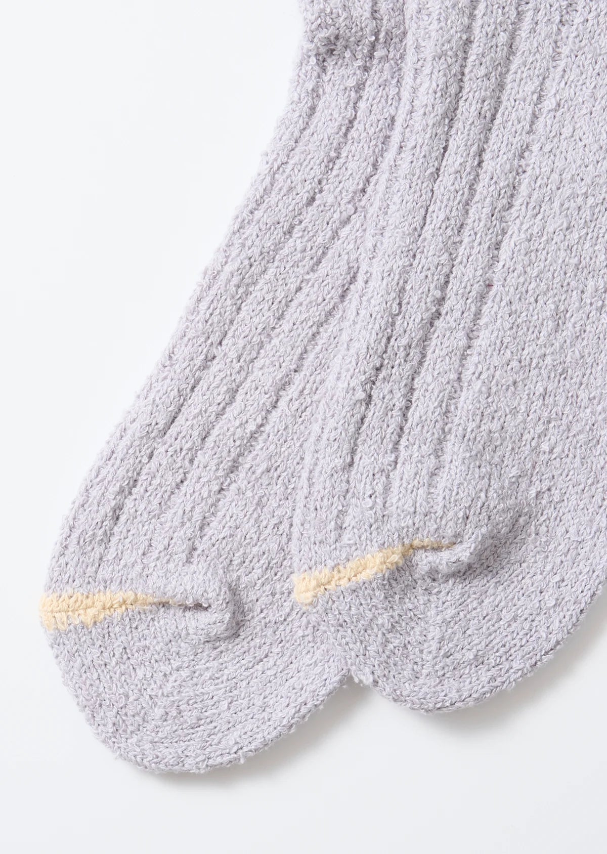 RoToTo RECYCLED COTTON BOUCLE CREW SOCKS