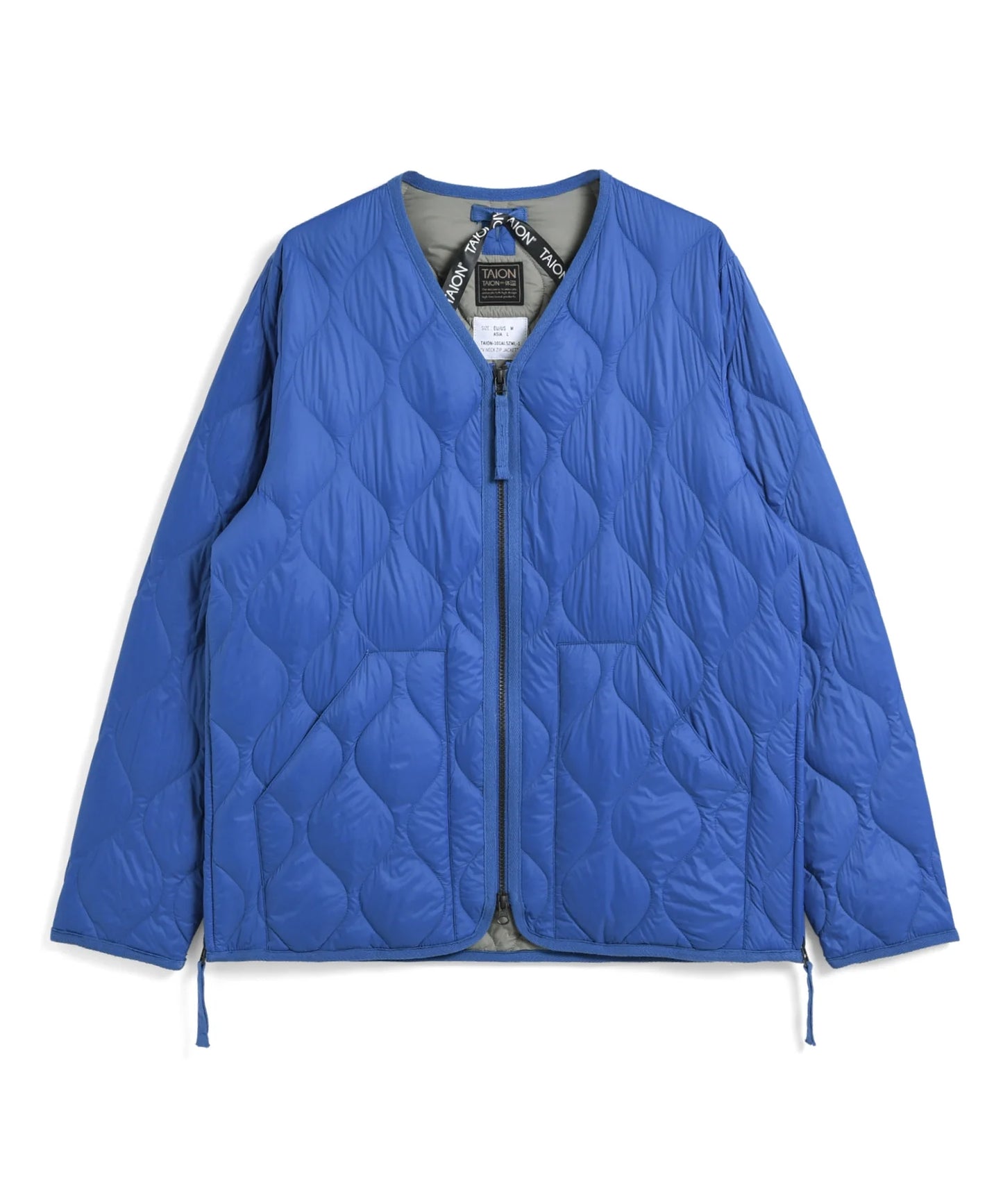 TAION MILITARY V NECK W-ZIP DOWN JKT (SOFT SHELL)