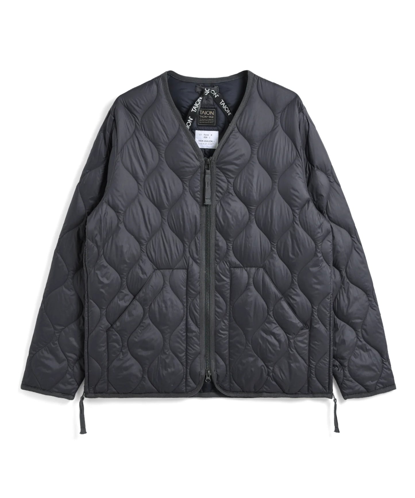 TAION MILITARY V NECK W-ZIP DOWN JKT (SOFT SHELL)