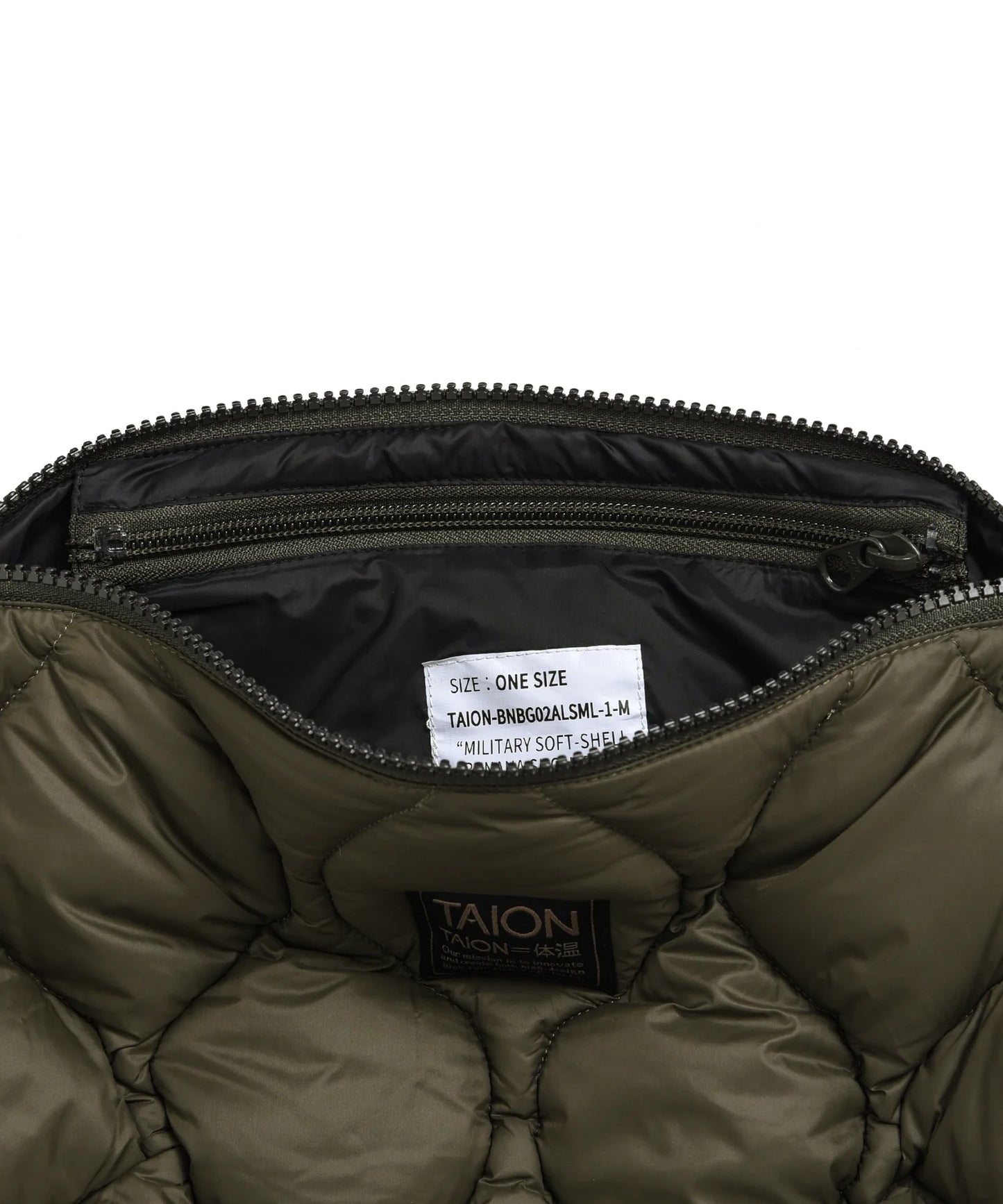 TAION MILITARY BANANA SHOULDER DOWN BAG L