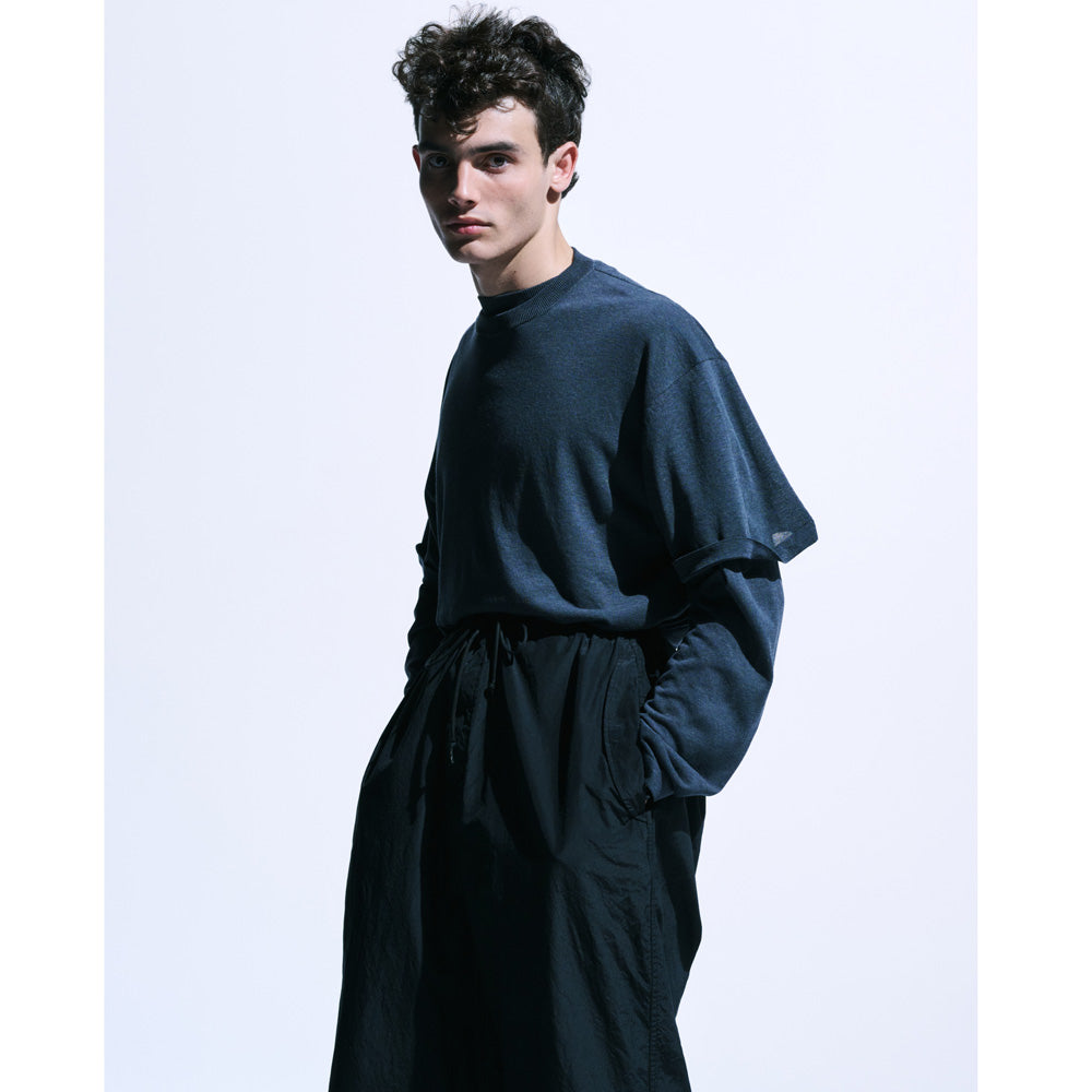 トップス A.PRESSE High Twisted Cotton L/S T-Shirt A.PRESSE High Twisted Cotton L/S T-Shirt (2 COLORS) - DIMPLE