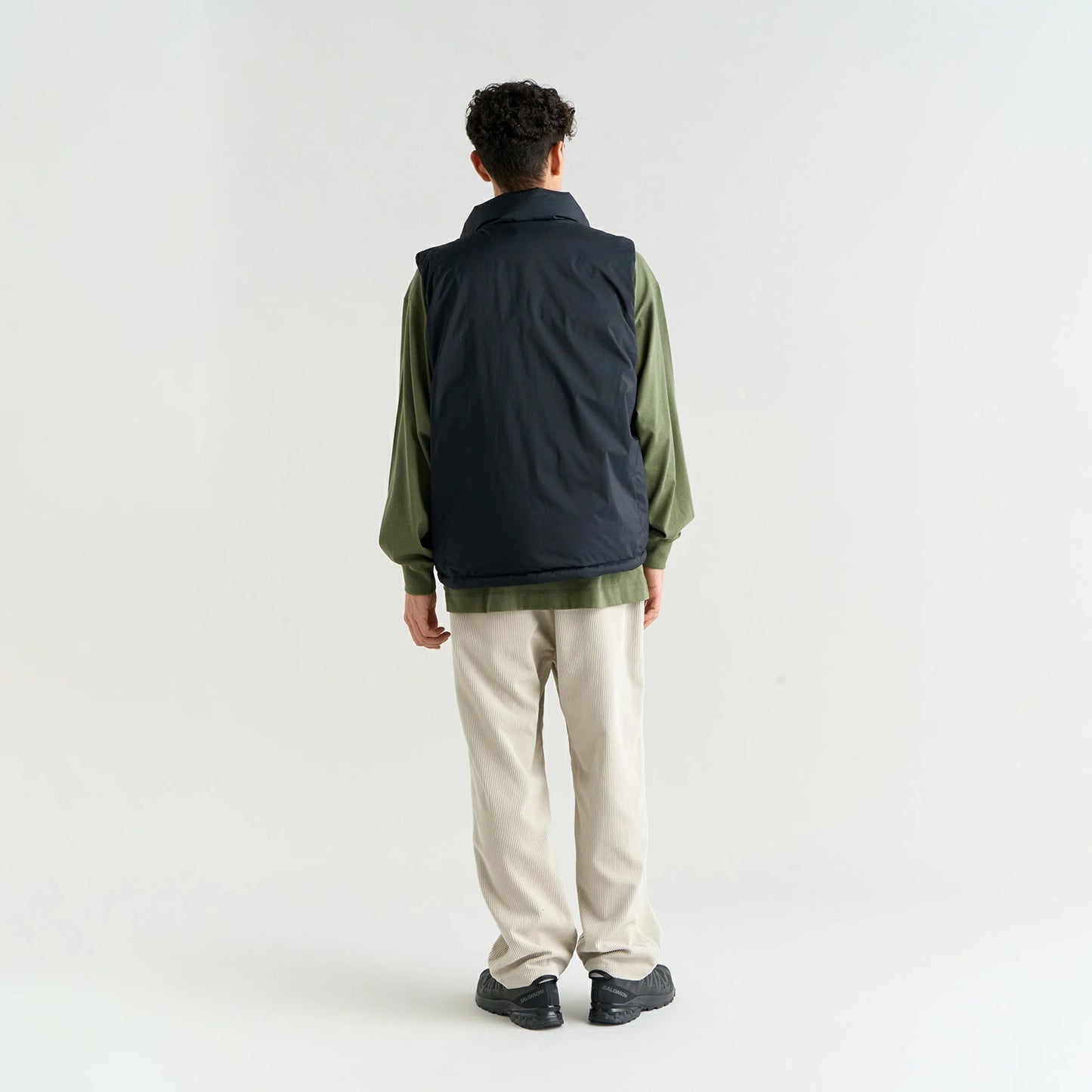 NANGA AURORA TEX STAND COLLAR DOWN VEST