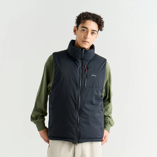 NANGA AURORA TEX STAND COLLAR DOWN VEST
