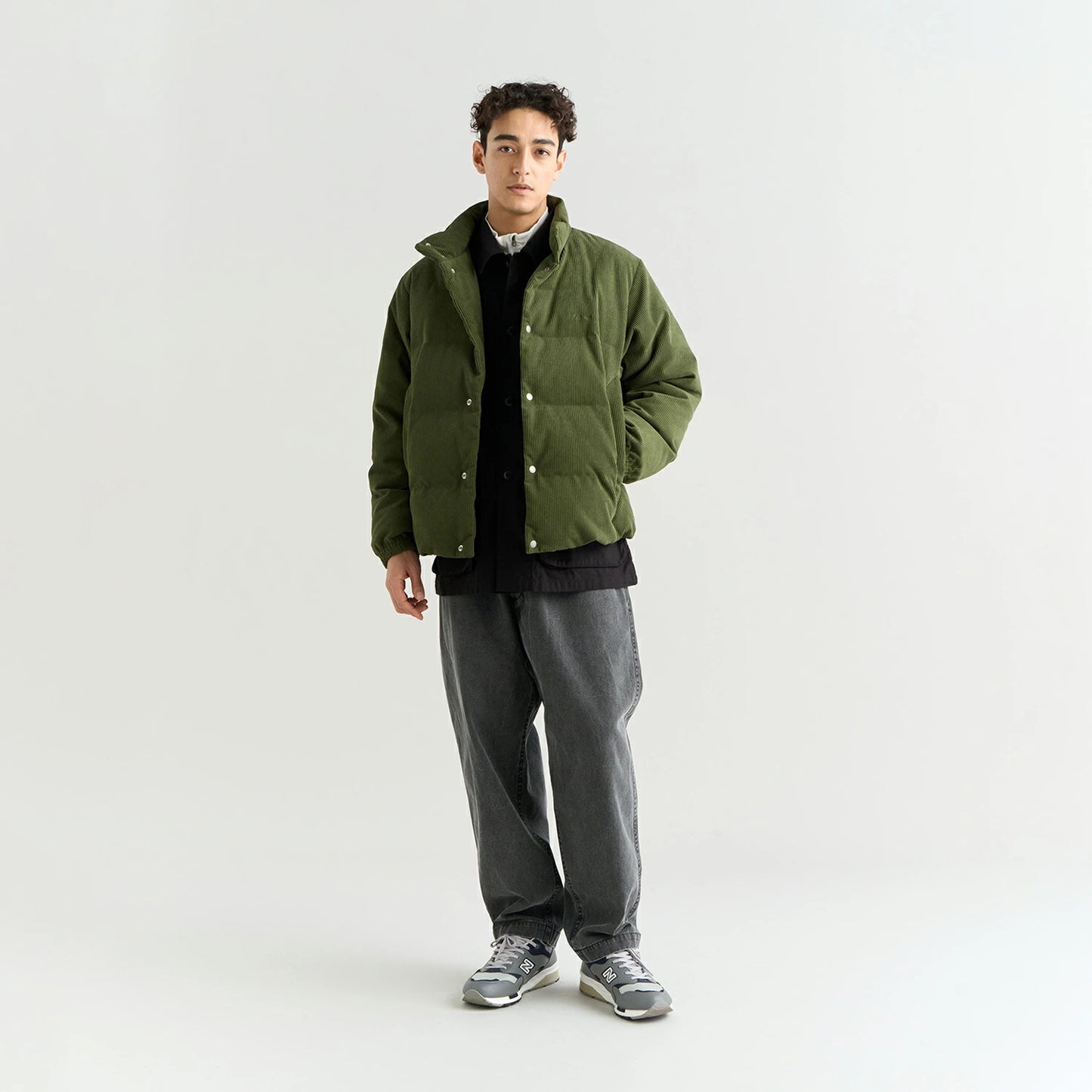 NANGA CORDUROY DOWN JACKET