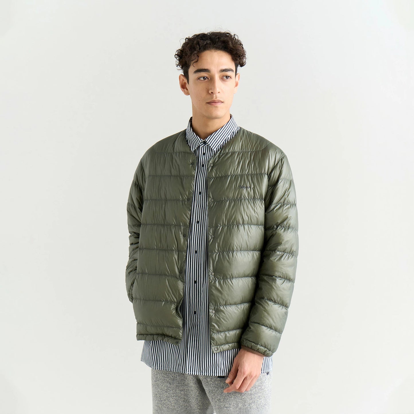 NANGA 7DAYS INNER DOWN CARDIGAN