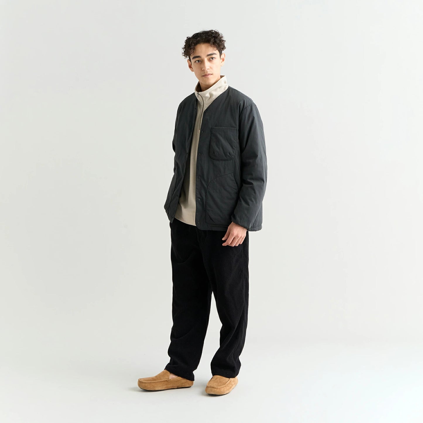 NANGA HINOC RIPSTOP INNER DOWN CARDIGAN