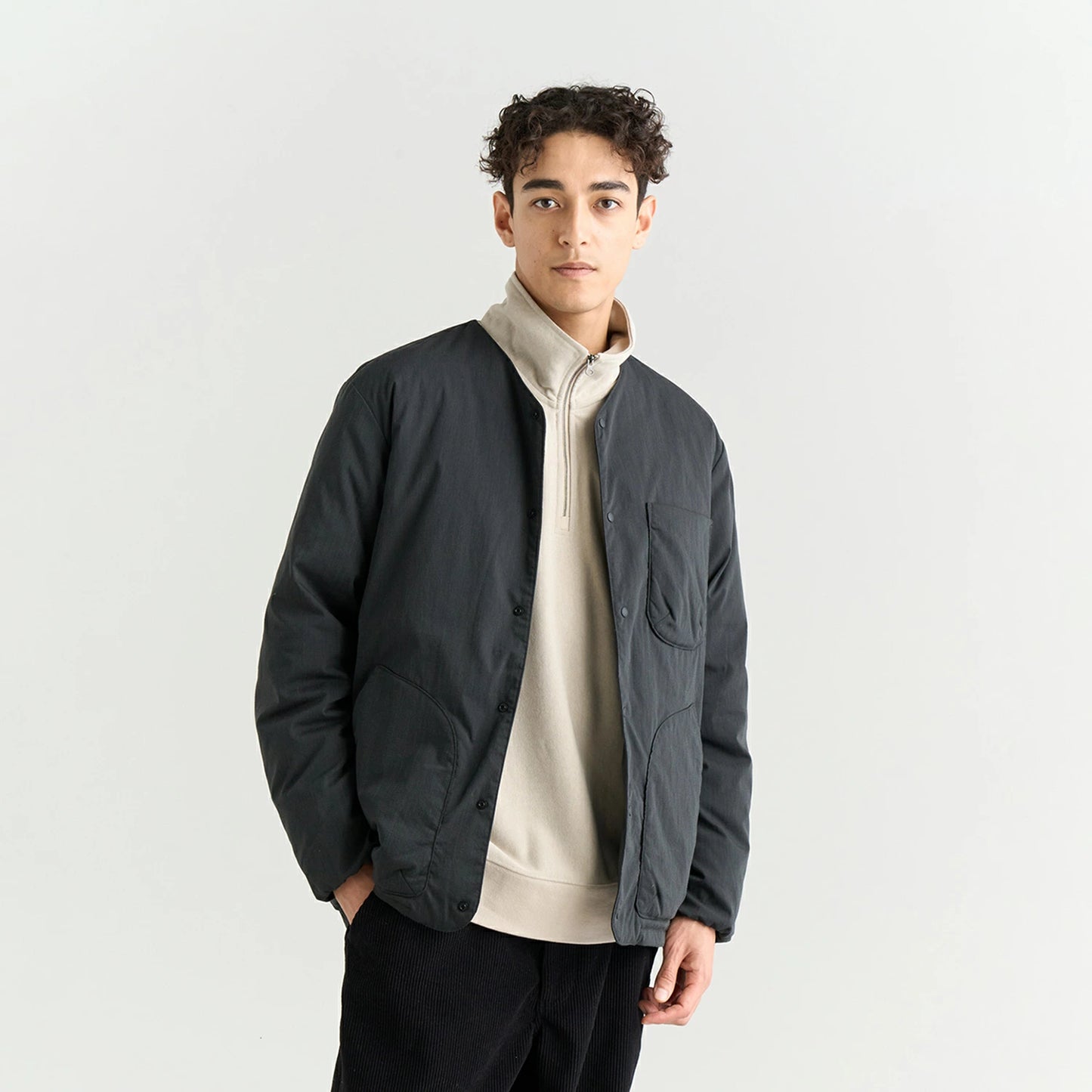 NANGA HINOC RIPSTOP INNER DOWN CARDIGAN