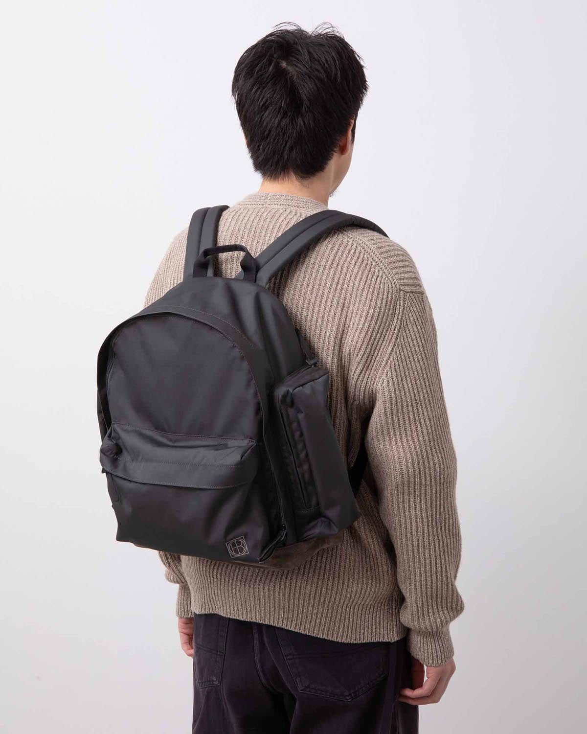 hobo BACKPACK 20L POLYESTER OXFORD CORDURA® WITH PIG SUEDE