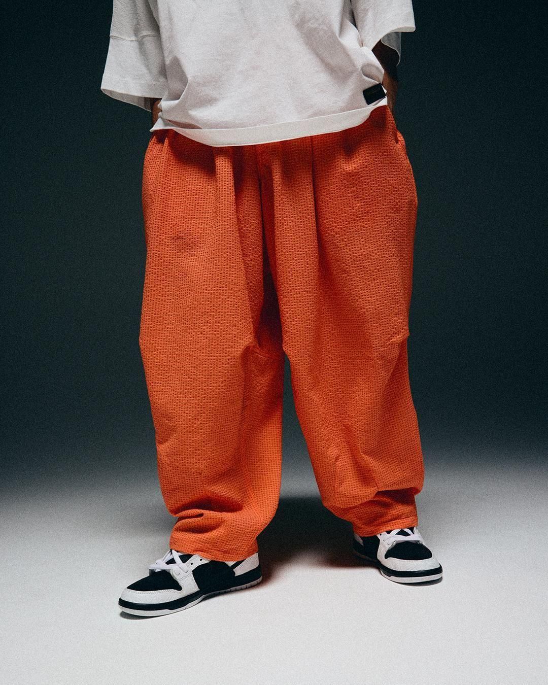 TIGHTBOOTH SEERSUCKER BALLOON PANTS – unexpected store