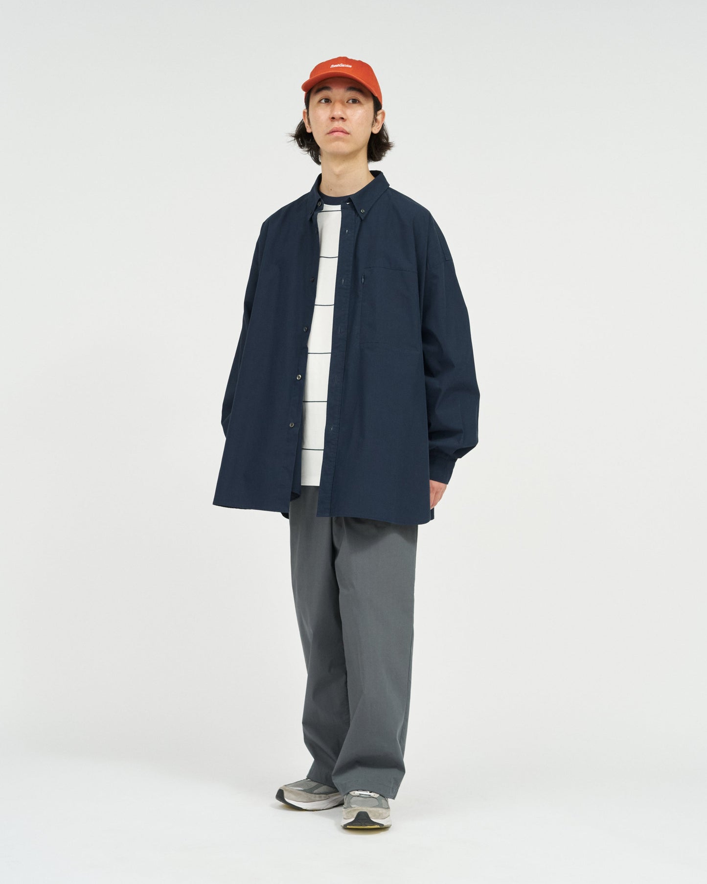 FreshService SOLOTEX® TYPEWRITER UTILITY L/S B.D SHIRT