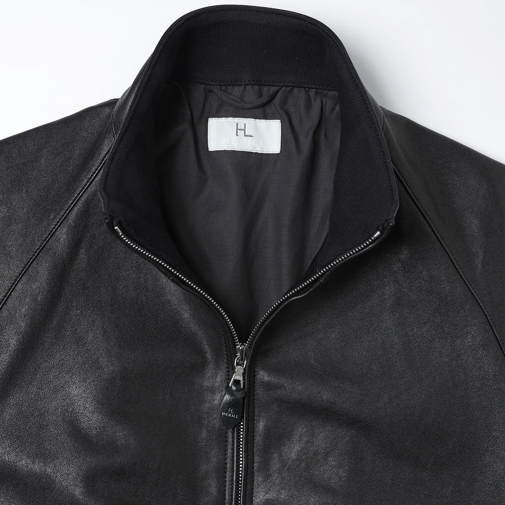 HERILL Lamb Leather Weekend Jacket – unexpected store