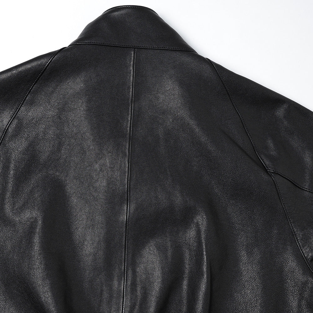 HERILL Lamb Leather Weekend Jacket – unexpected store