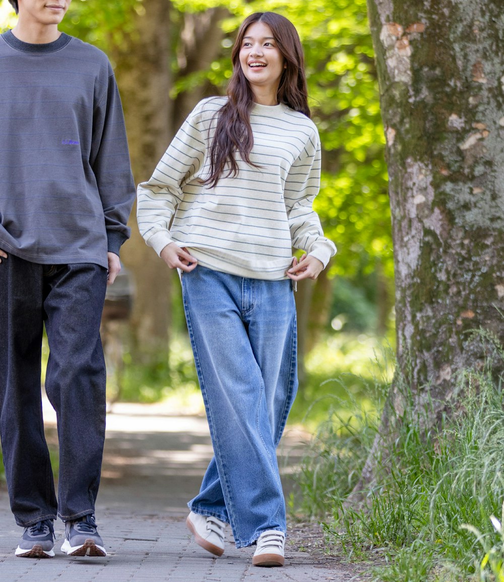 L.L.Bean JAPAN EDITION Women's Union Long-Sleeve Stripe Tee