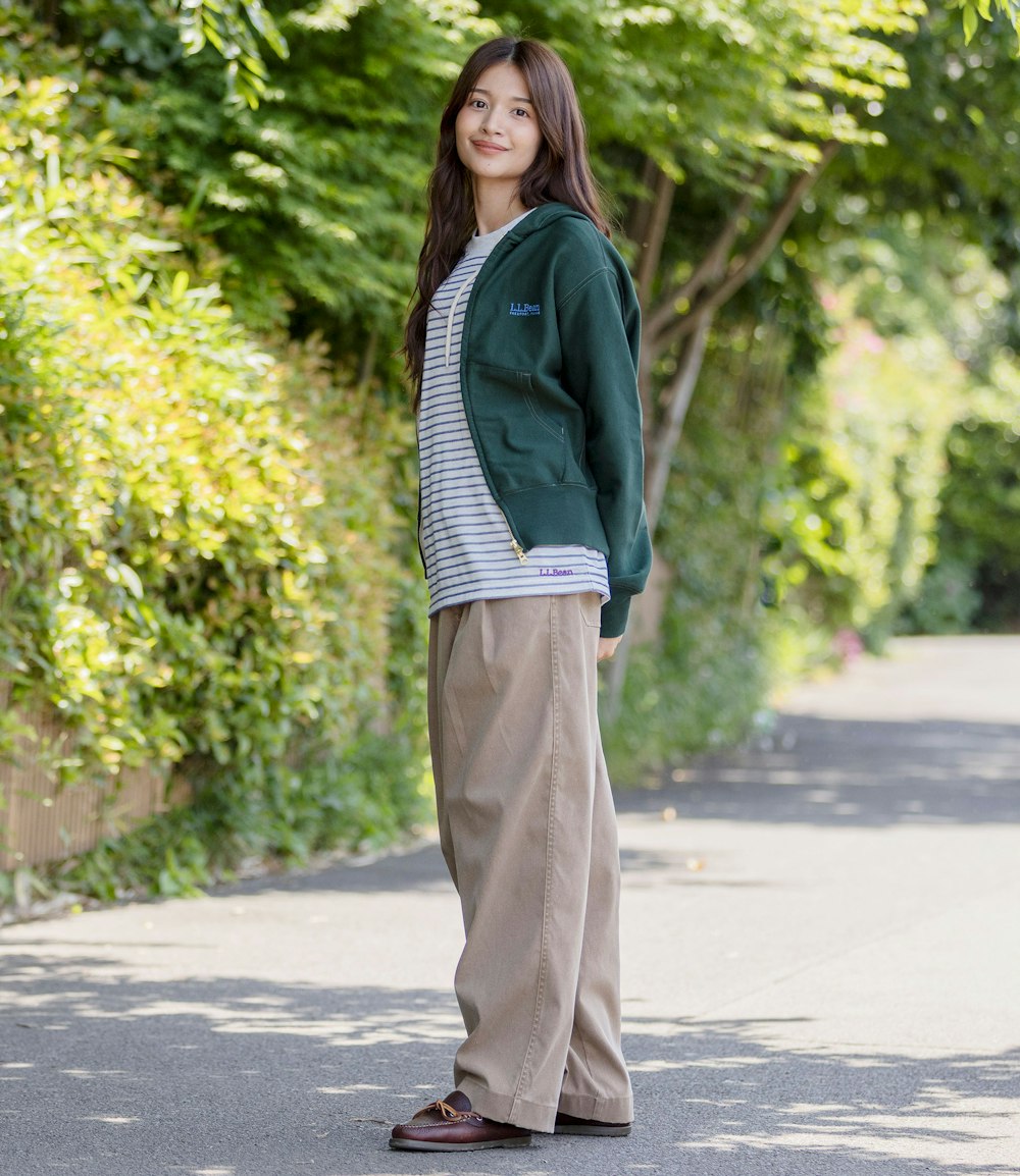 L.L.Bean JAPAN EDITION Women's Portage Full-Zip Hooded Sweatshirt