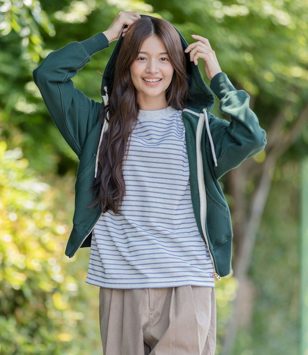 L.L.Bean JAPAN EDITION Women's Portage Full-Zip Hooded Sweatshirt