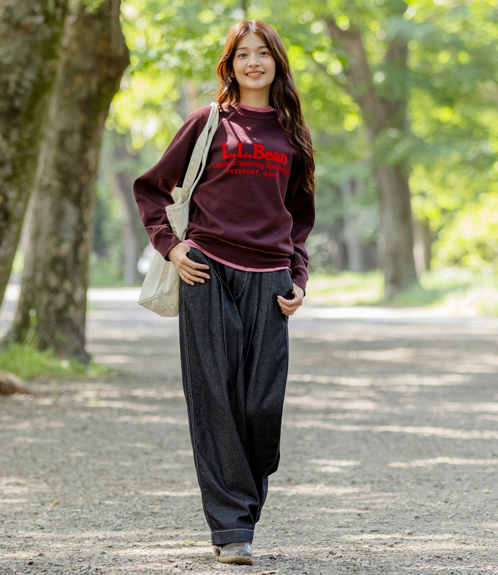 L.L.Bean JAPAN EDITION Women's Portage Crewneck Sweatshirt