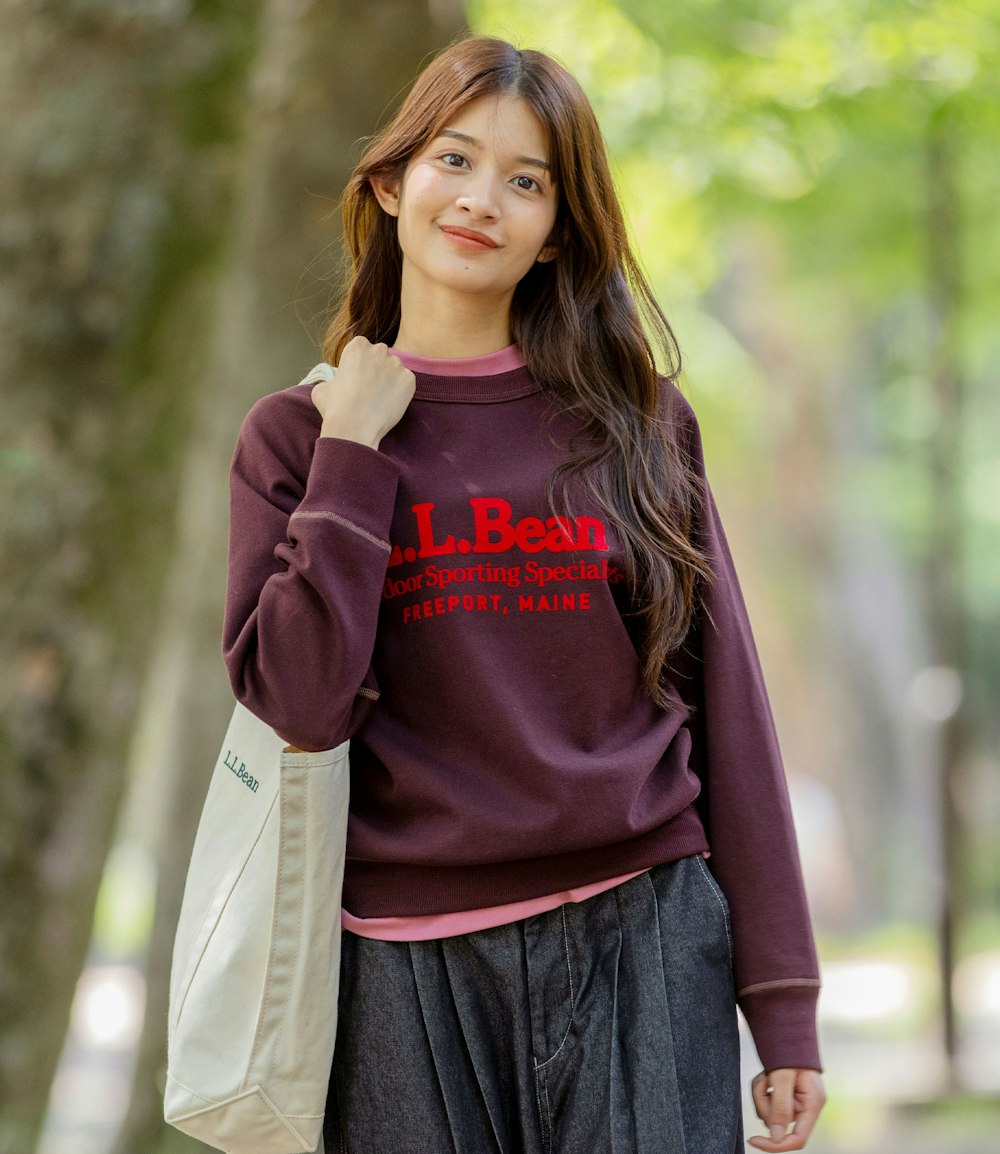 L.L.Bean JAPAN EDITION Women's Portage Crewneck Sweatshirt