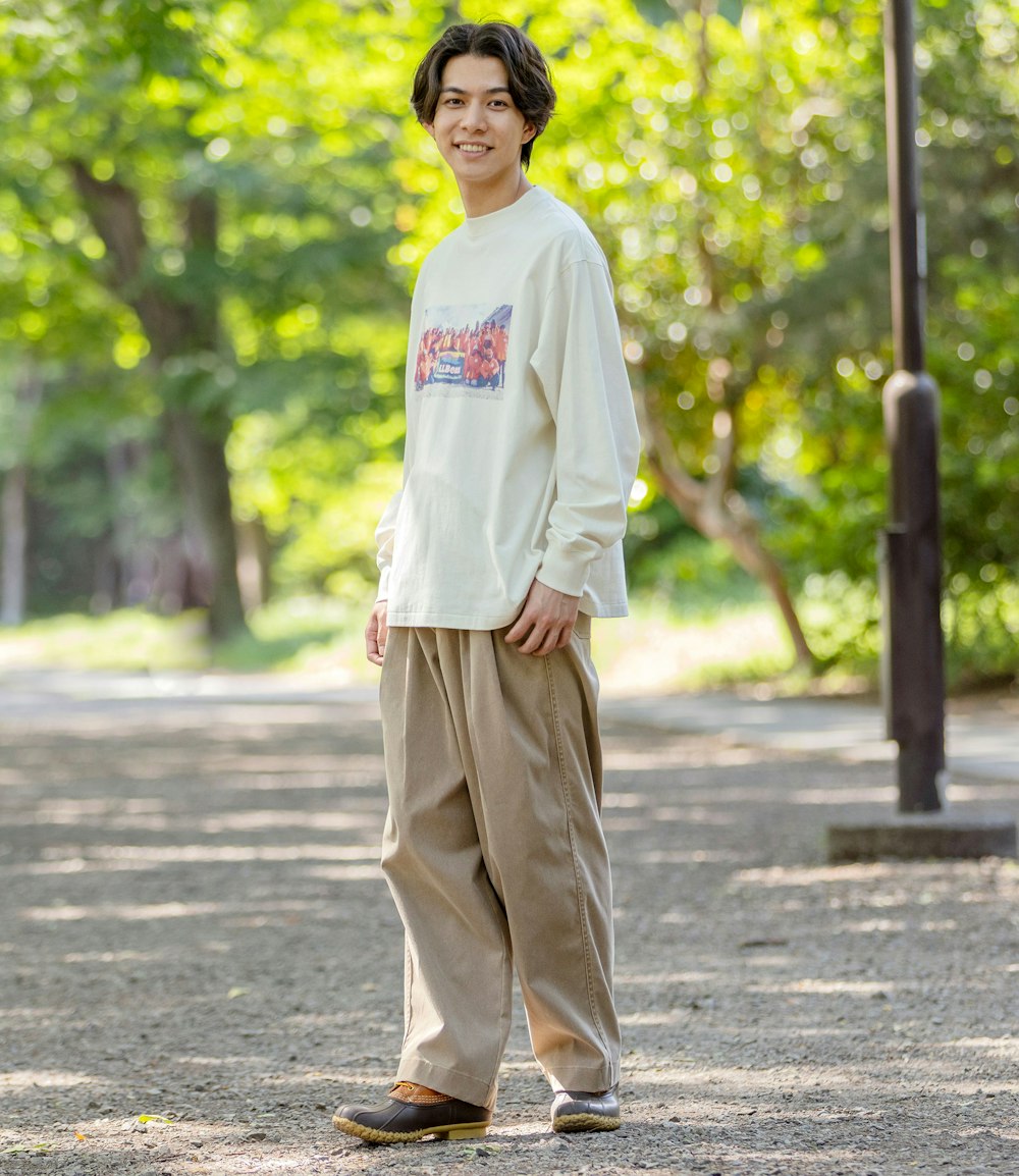 L.L.Bean JAPAN EDITION Eliot 1990 Peace Climb Long-Sleeve Tee