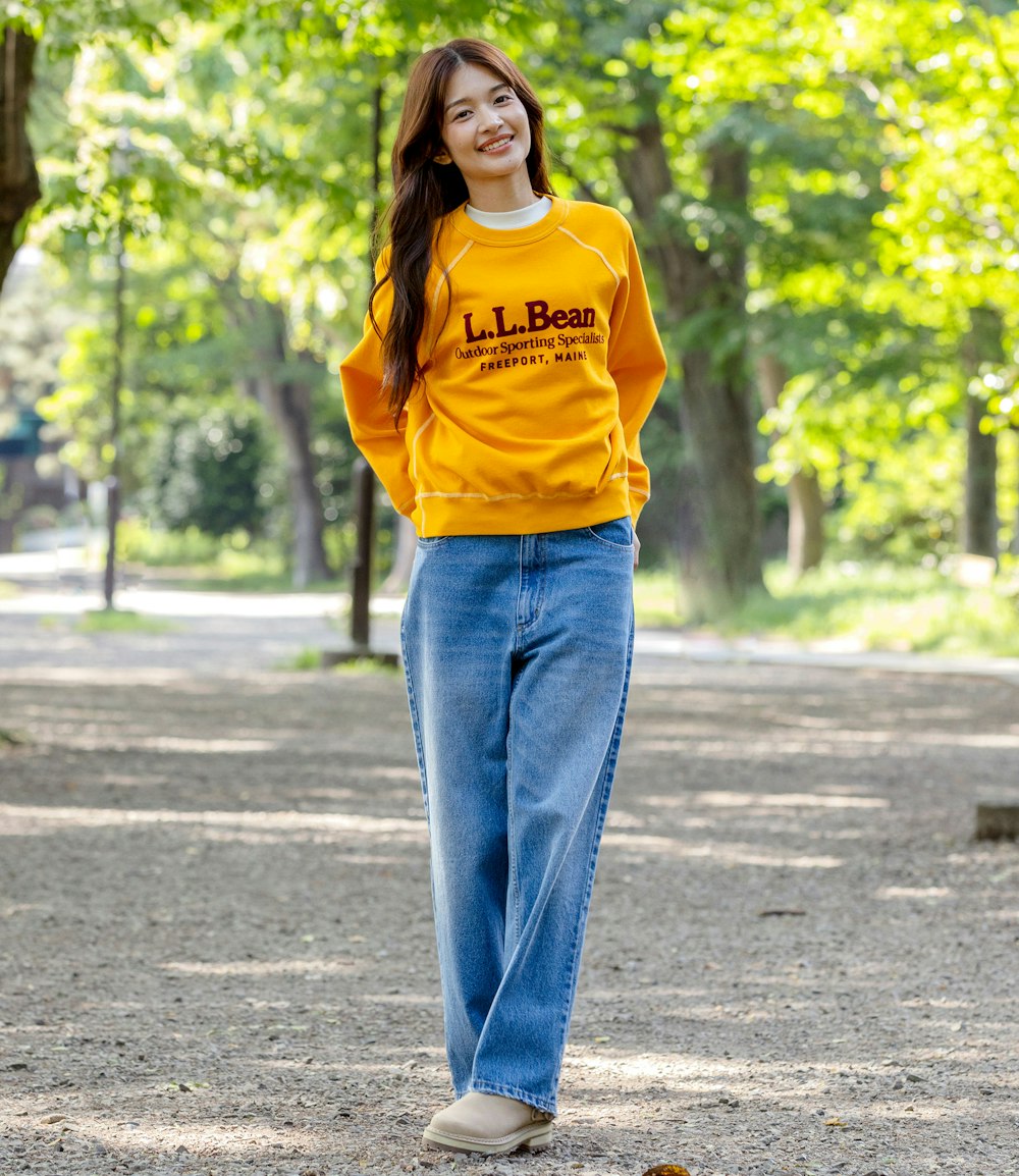 L.L.Bean JAPAN EDITION Women's Portage Crewneck Sweatshirt