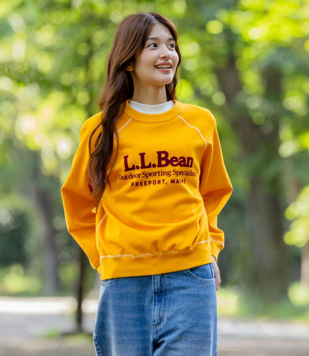 L.L.Bean JAPAN EDITION Women's Portage Crewneck Sweatshirt