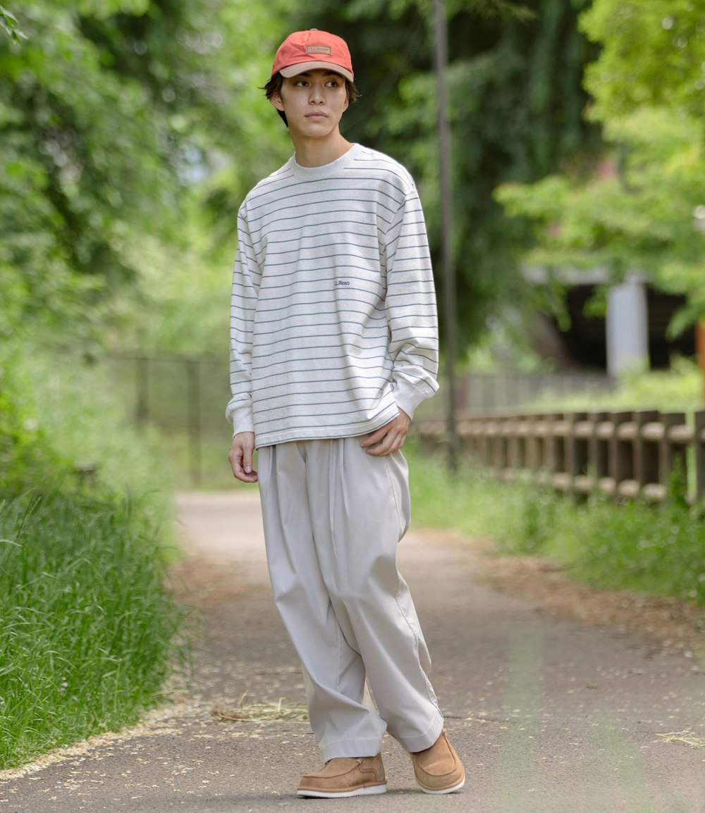 L.L.Bean JAPAN EDITION Union Long-Sleeve Stripe Tee
