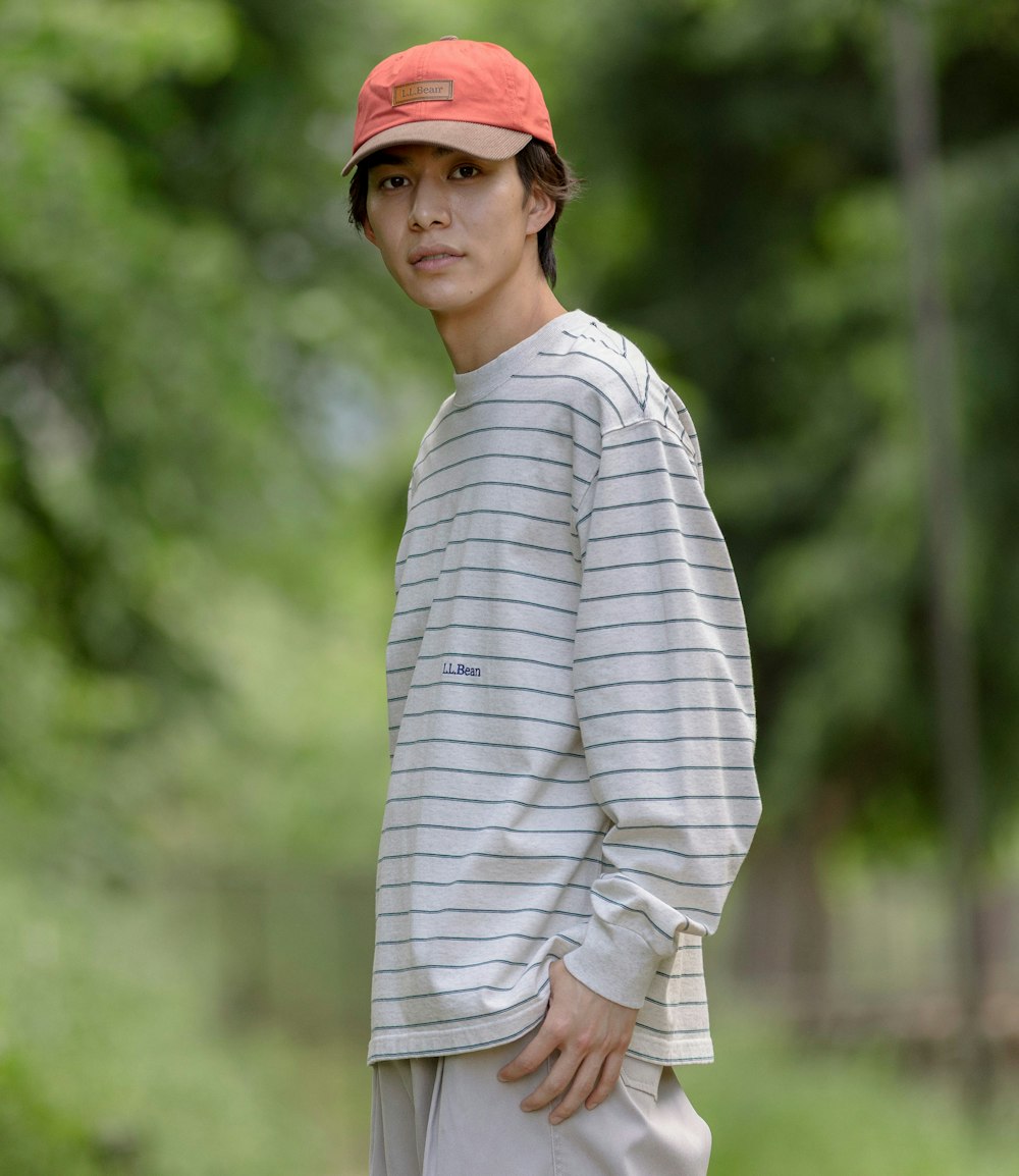 L.L.Bean JAPAN EDITION Union Long-Sleeve Stripe Tee