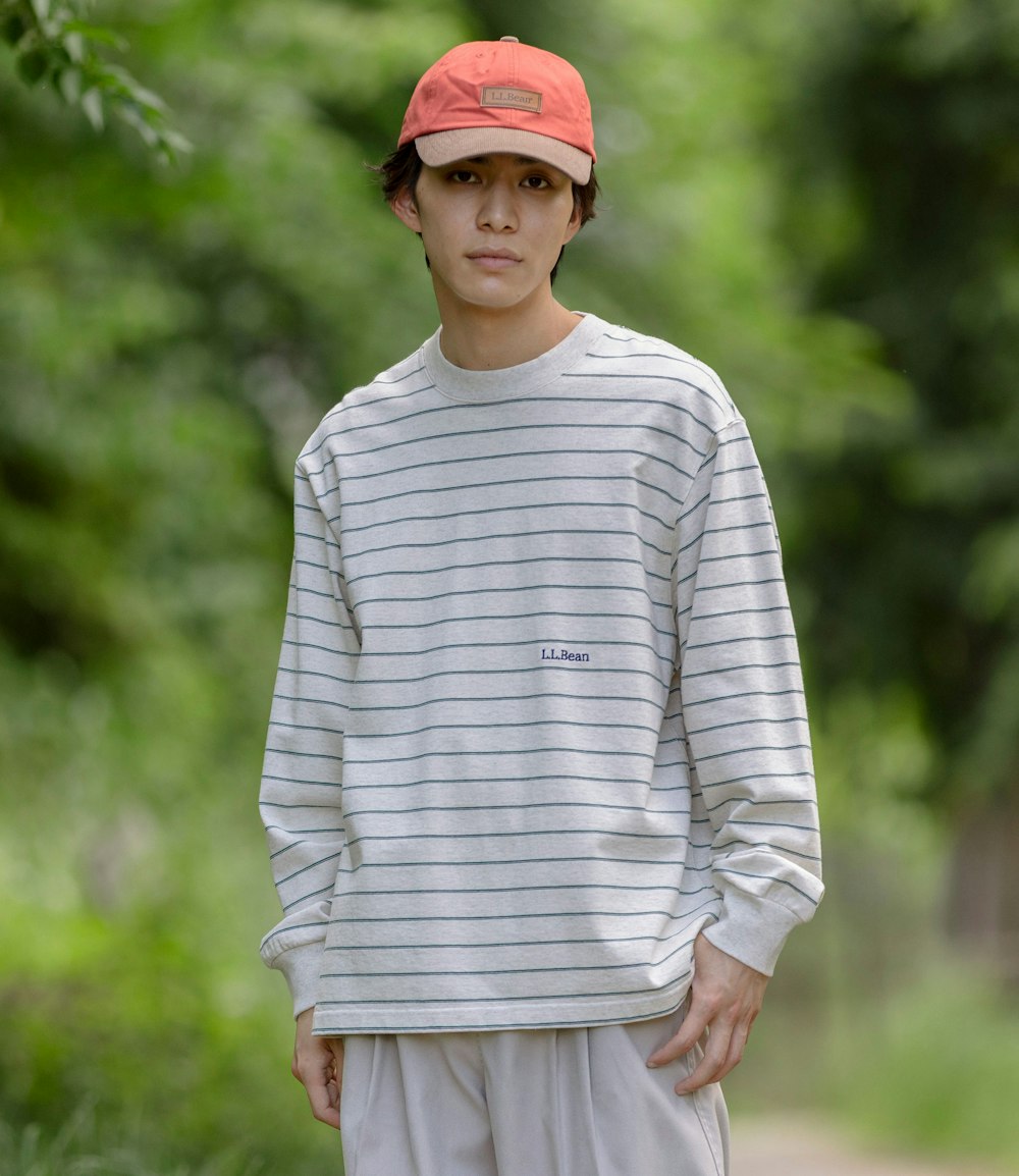 L.L.Bean JAPAN EDITION Union Long-Sleeve Stripe Tee